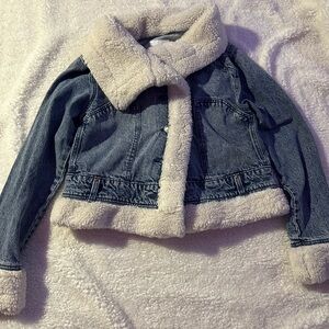 Cotton Blend Denim Jacket